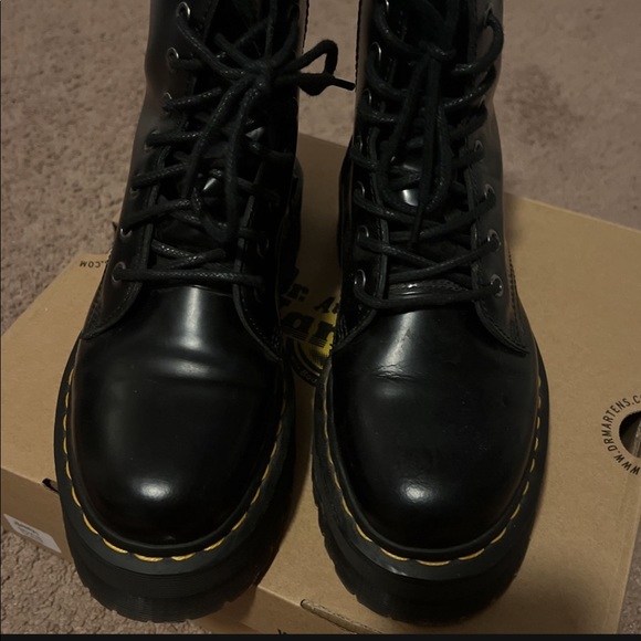 Dr Marten AirWair Jadon platform boots - Picture 1 of 5